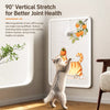 Wall-Mounted Cat Scratcher with Braided Cotton Rope