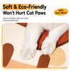 Wall-Mounted Self-Adhesive Cat Scratcher for Vertical Scratching