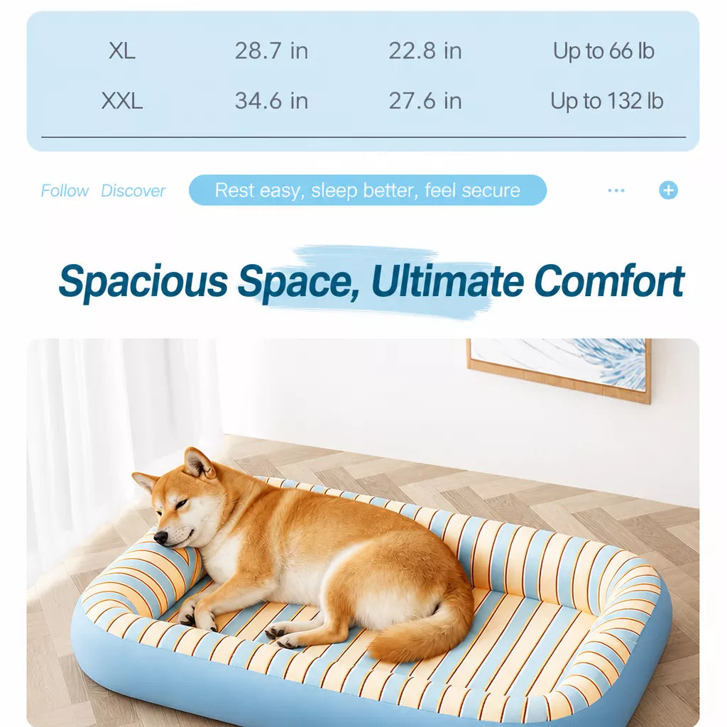 All-Season Waterproof Dog Bed for Small to Large Dogs