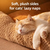 Enclosed Pet Bed for Cats and Dogs with Removable Cover