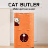 Multi-Level Cat Tree with Enclosed Hideaway and Scratching Board