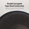 Oval Corrugated Paper Cat Scratcher Lounge