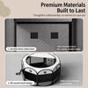 Foldable Enclosed Cat & Dog Bed – Patchwork Style