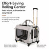 Foldable Pet Carrier for Cats and Dogs with Shoulder Strap