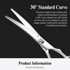 7-Inch Stainless Steel Pet Grooming Scissors