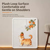 Wall-Mounted Cat Scratcher with Braided Cotton Rope