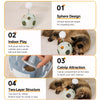 5-in-1 Planet Wobble Cat Toy