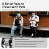 Breathable Mesh Pet Carrier Backpack - p-00162