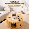 Donut Cat Scratcher Tunnel Bed