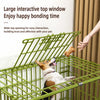 Indoor Iron Dog Crate with Tray for Small Dogs