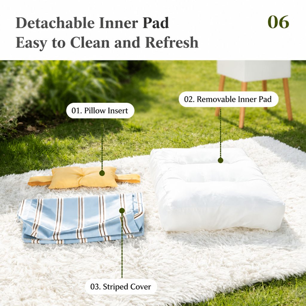 Washable Pet Bed Mat for Cats and Small to Medium Dogs