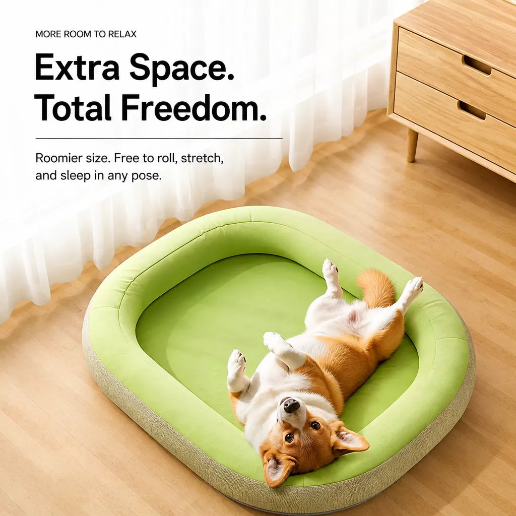 Sofa-Style Dog Bed for Small to Medium Dogs
