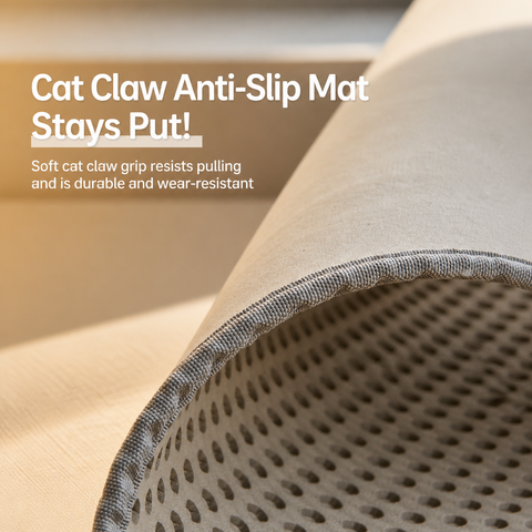 Double-Layer Cut-to-Fit Cat Litter Mat