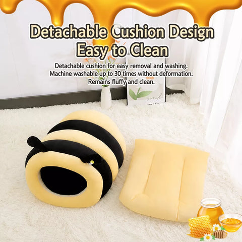 Enclosed Pet Bed Tent for Cats and Small Dogs