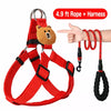 Adjustable Dog Harness and Handheld Leash