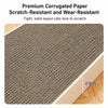 L-Shaped Vertical Kraft Paper Cat Scratcher for Cats