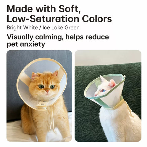 Lightweight Pet Recovery Collar for Dogs & Cats