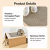 Corrugated Cardboard Cat Scratcher House