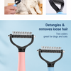 Pet Grooming Deshedding and Detangling Comb - p-00110