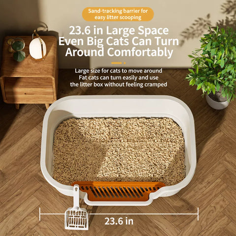 Extra-Large High-Sided Cat Litter Box p-05691