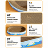 Kraft Paper Cat Scratcher Bed