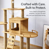 Cat Tree with Scratching Posts and a Hideaway