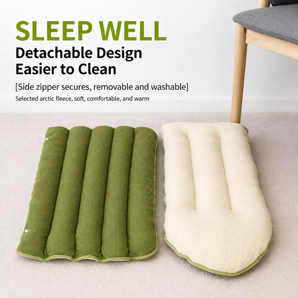 Removable, Washable Semi-Enclosed Bed for Cats & Dogs