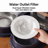 Non-Electric Pet Water Dispenser with Integrated Bowl