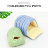 Washable Semi-Enclosed Polyester Cat & Small Dog Bed