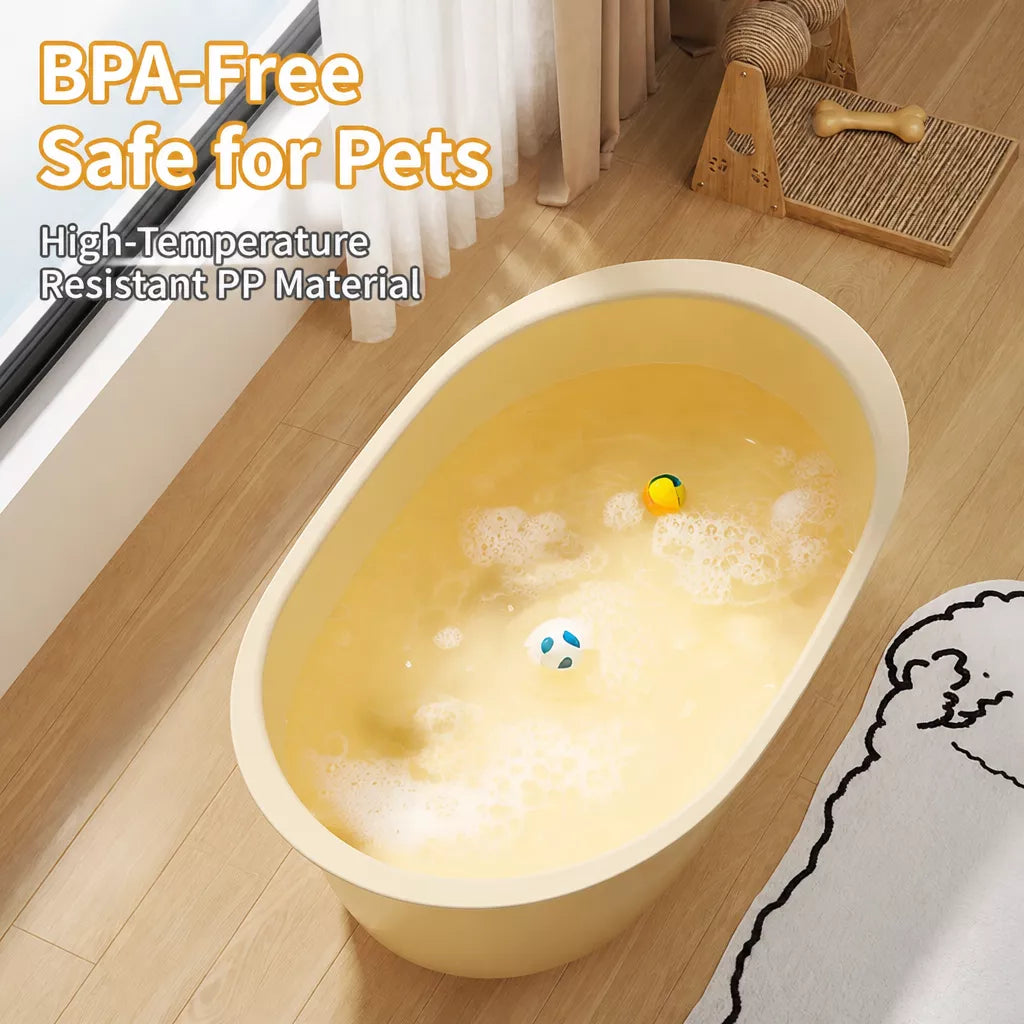 Pet Bath Tub for Small Dogs and Cats