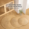 Round Cattail Grass Cat Scratcher Mat