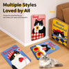 Adhesive Felt Cat Scratcher Mat for Walls and Furniture