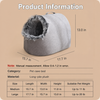 Enclosed Plush Pet Bed with Carry Handle