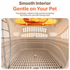Ventilated Portable Pet Carrier for Small Dogs & Cats