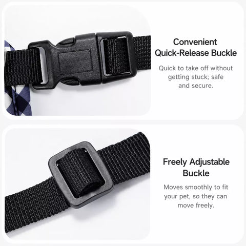 Nylon H-Style Dog Harness and 6.6-Foot Leash Set