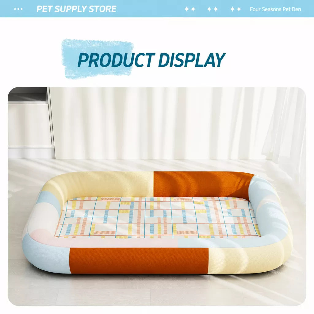 All-Season Waterproof Dog Bed for Small to Large Dogs
