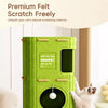 4-Tier Cat Tree with Enclosed House and Scratch Pad
