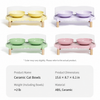 Ceramic Pet Bowl Set with Stand