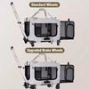Foldable Pet Carrier for Cats and Dogs with Shoulder Strap