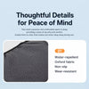 Semi-Enclosed Waterproof Pet Bed with Washable Cover