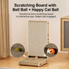 L-Shaped Vertical Kraft Paper Cat Scratcher for Cats