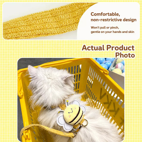 H-Style Harness and Leash Set for Kittens