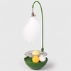 Wobble Cat Teaser Toy with Feather Attachment