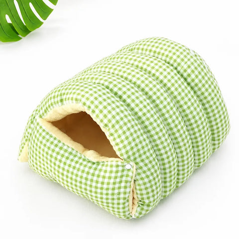 Washable Semi-Enclosed Polyester Cat & Small Dog Bed