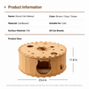 Donut Cat Scratcher Tunnel Bed