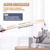 Interactive Cat Wand Toy with 6 Feather Attachments
