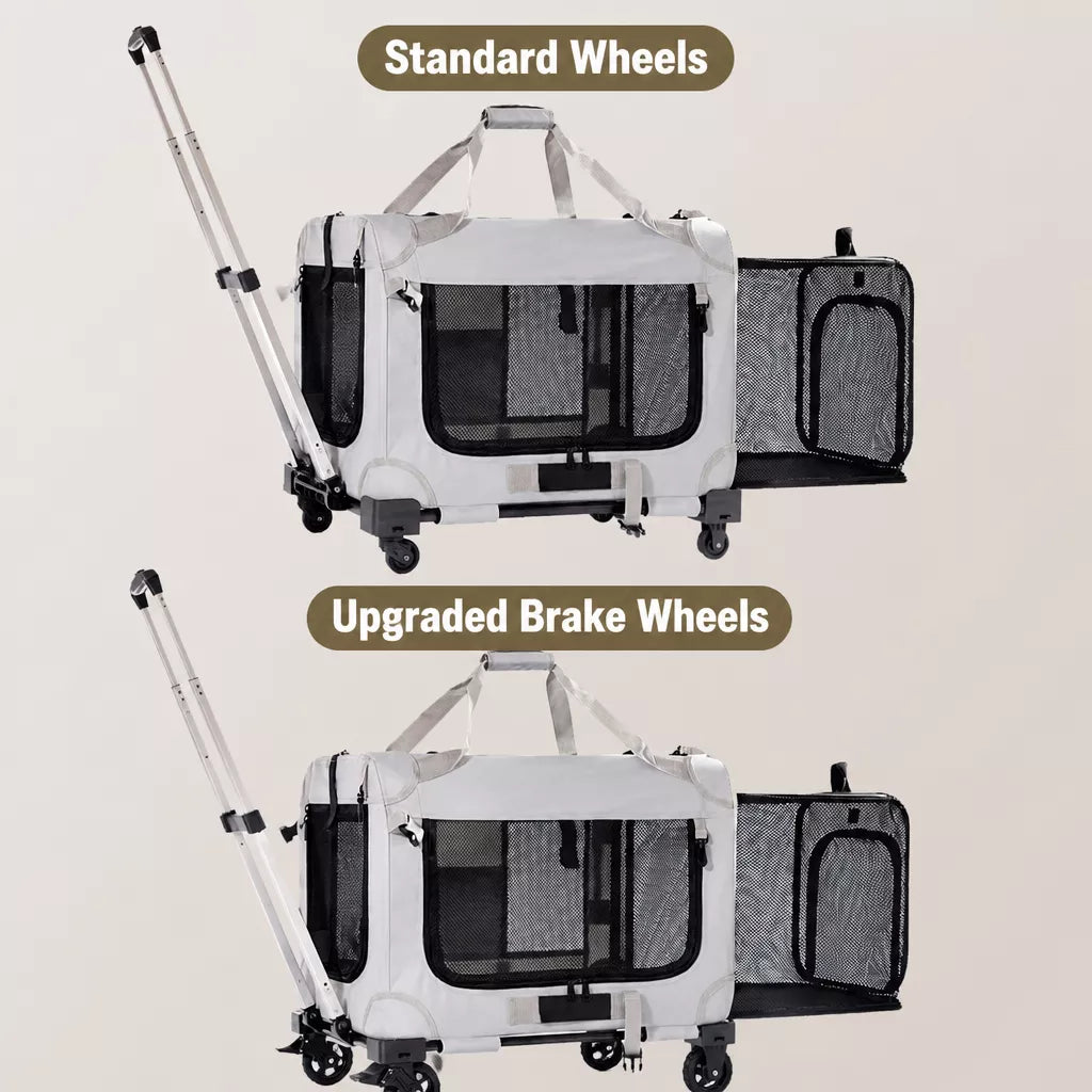 Foldable Pet Carrier for Cats and Dogs