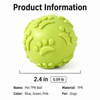 Paw Print Squeaky Ball Dog Toy
