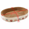 Corrugated Cardboard Cat Scratcher & Lounger
