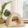 Portable Enclosed Pet Tent Bed for Cats and Small Dogs